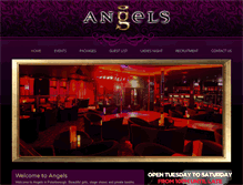 Tablet Screenshot of angels-peterborough.co.uk